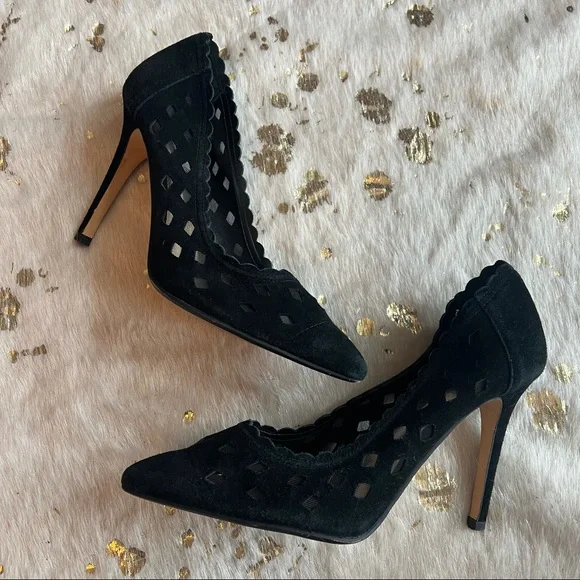 Dune London 39 Aloraa Cut-Out High Heel Court Shoes - Picture 7 of 9